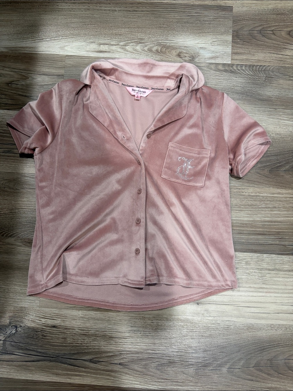 Juicy Couture Pink Velvet 3-Piece Pajama Set - Picture 2 of 11